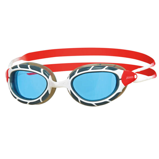 ZOGGS PREDATOR - ROJO/BLANCO lente TINTADO