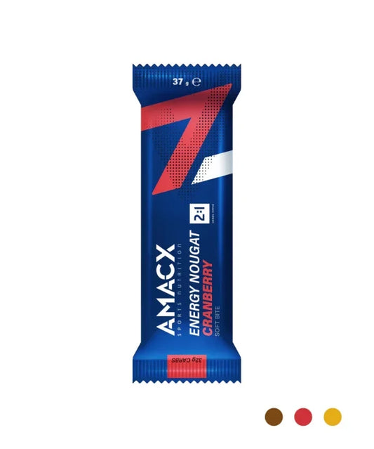AMACX - barrita Energy Nougat Cranberry Arándanos