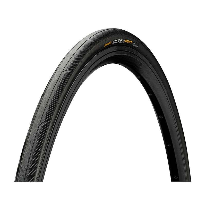 CONTINENTAL - CUBIERTA ULTRA SPORT III 700x25C PLEGABLE NEGRO