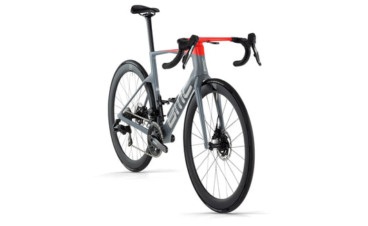 BMC - Teammachine R 01 THREE IRON GREY / NEON RED