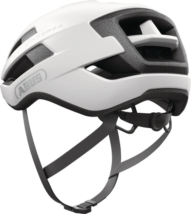 ABUS - Casco ciclismo WINGBACK polar white