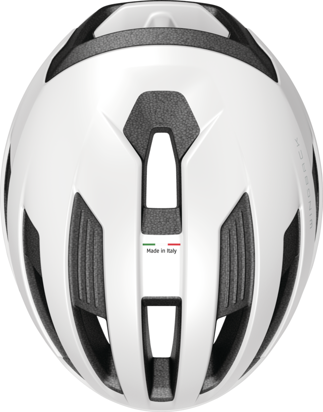 ABUS - Casco ciclismo WINGBACK polar white