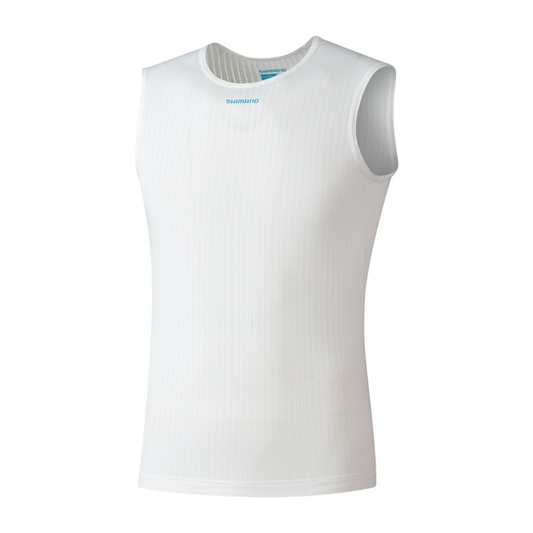SHIMANO - CAMISETA INTERIOR DE MALLA SIN MANGAS VERTEX hombre Blanco