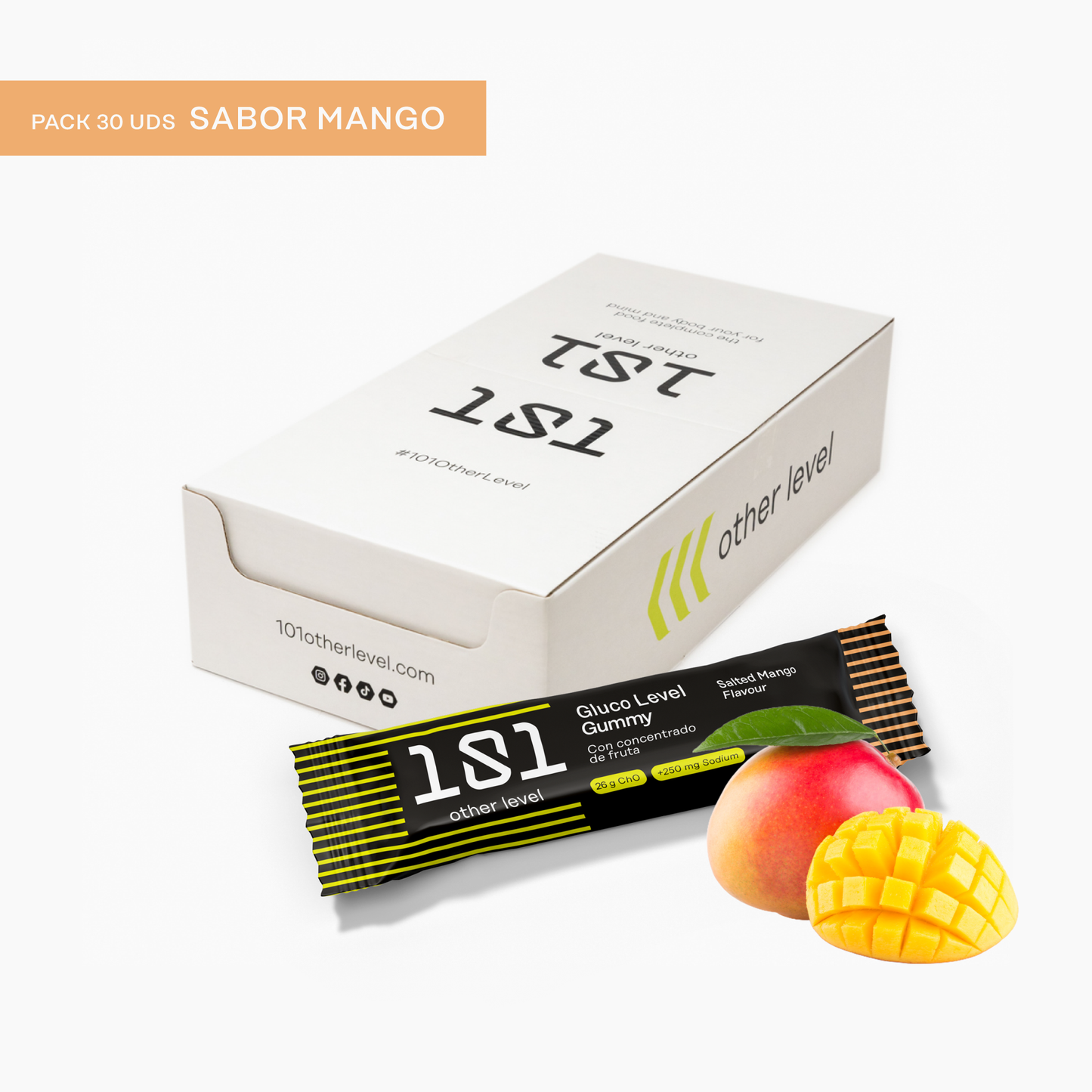 101 OTHER LEVEL - GLUCO LEVEL GUMMY Mango