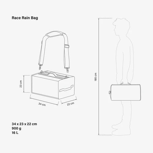 SICON - BOLSA "RAIN BAG" PARA ROPA DE CICLISMO