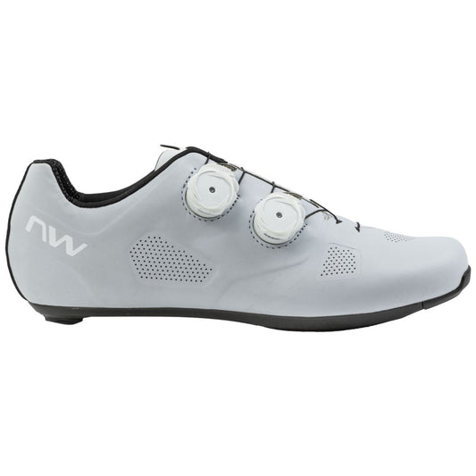 Northwave - Zapatillas ciclismo REVOLUTION Gris Hielo-Blanco