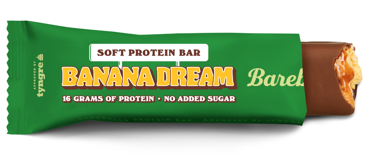 BAREBELLS - SOFT PROTEIN BAR - BANANA DREAM