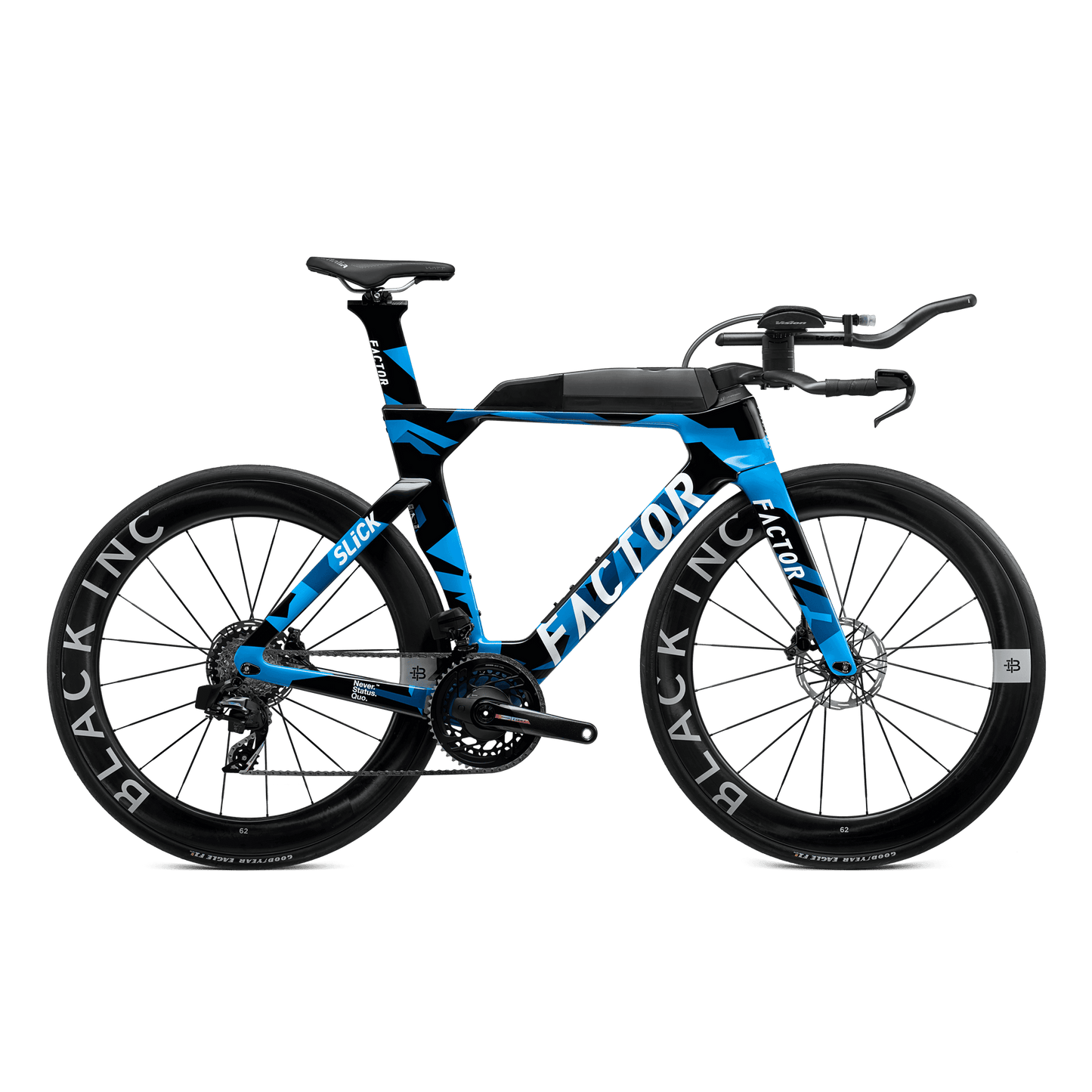FACTOR - SLICK PREMIUM - SRAM FORCE W/ POWER METER NEBULA BLUE