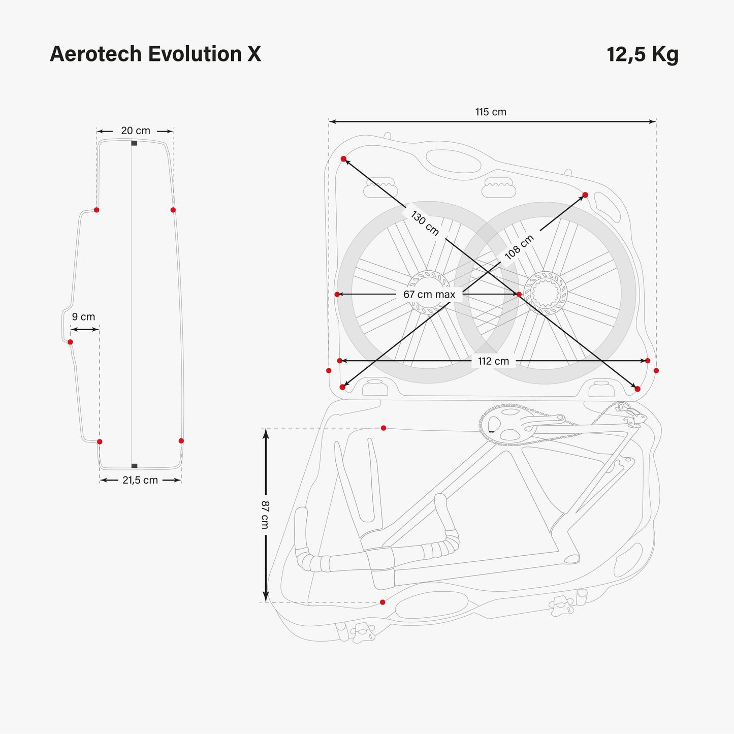 SCICON - MALETA AEROTECH EVOLUTION X TSA
