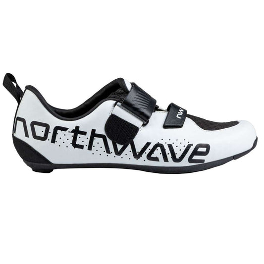 Northwave - Zapatillas triatlon TRIBUTE CARBON Blanco-Negro