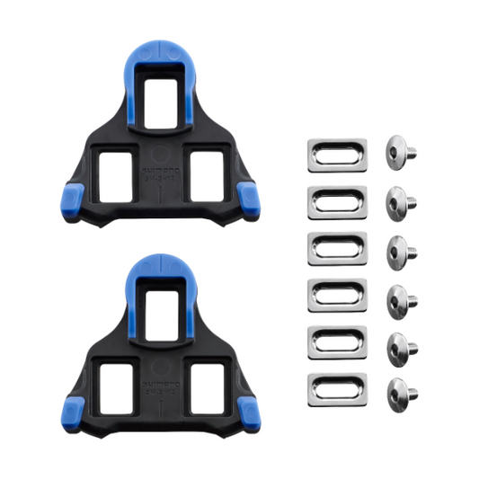 SHIMANO Juego de calas AZUL