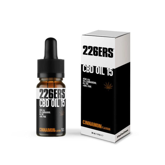 226ers - CBD OIL 15% - Aroma a Canela - 30ml