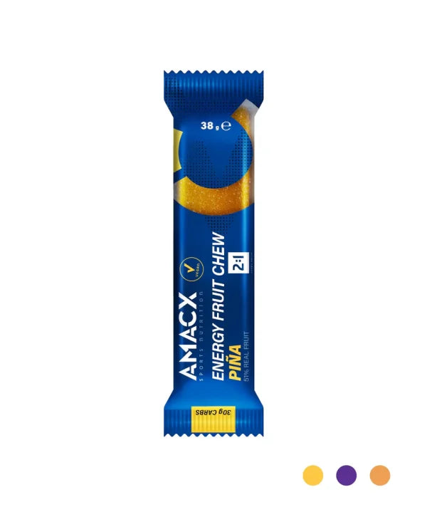 AMACX Energy Fruit Chew Piña | 12 pack