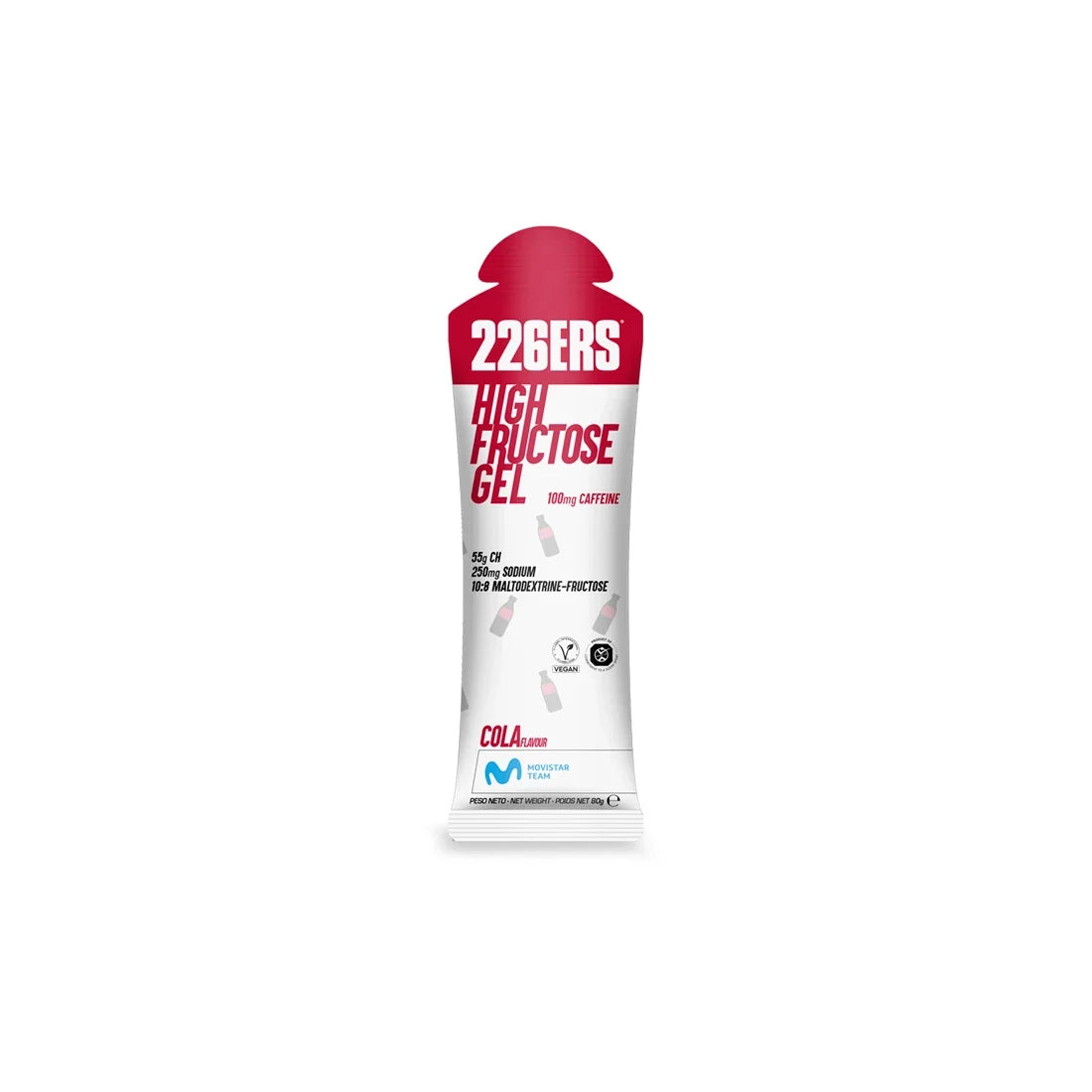 226ers - HIGH FRUCTOSA GEL - Gel Energético - 80g