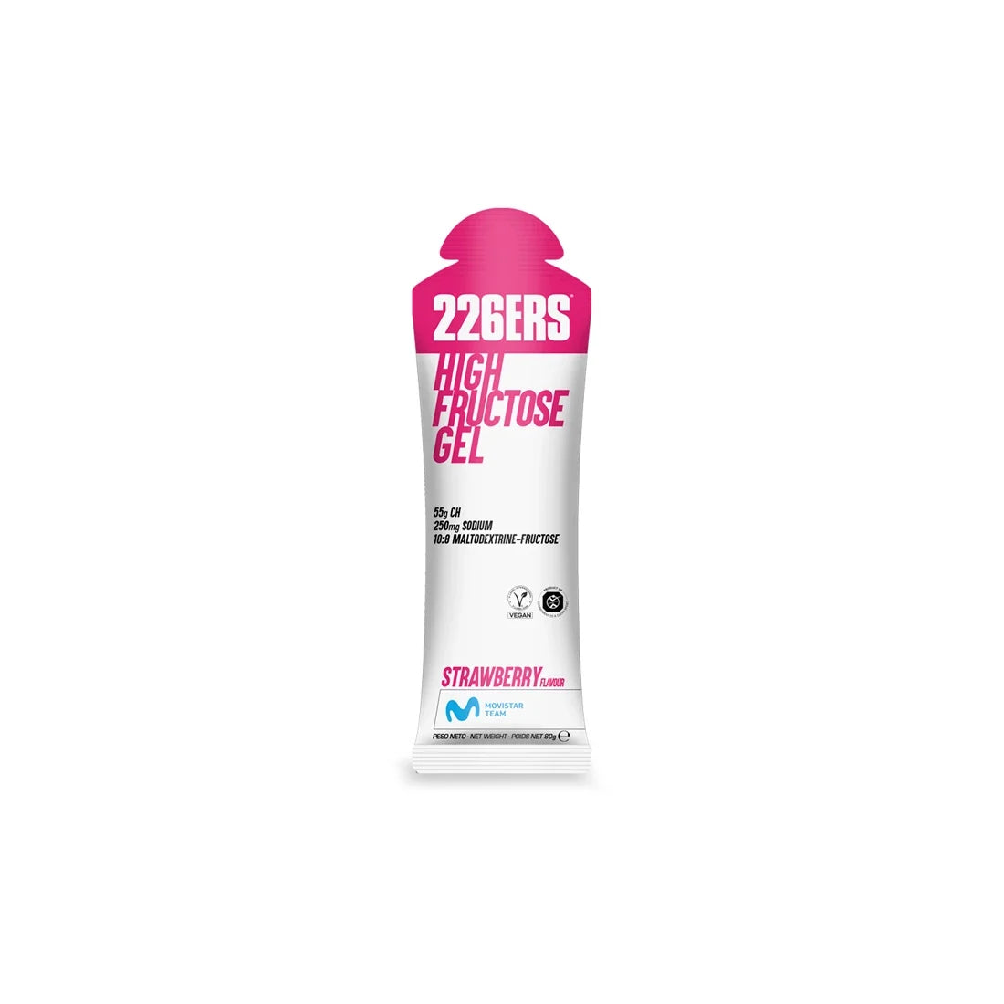 226ers - HIGH FRUCTOSA GEL - Gel Energético - 80g