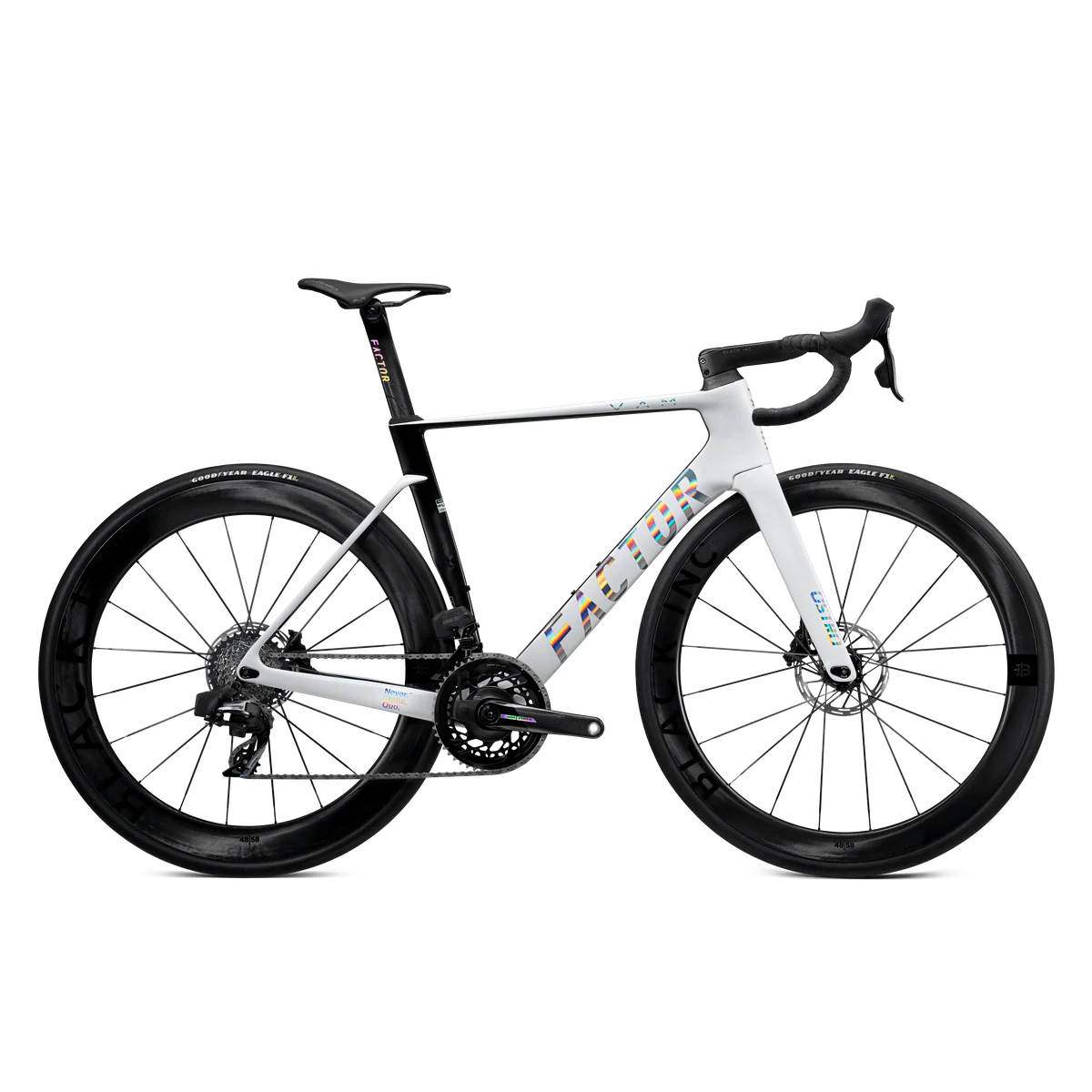 FACTOR - OSTRO VAM - SRAM Red w/ Power Meter - White Chrome
