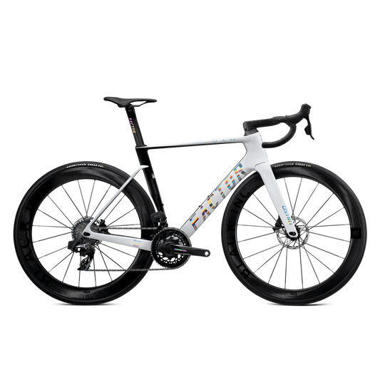 FACTOR - OSTRO VAM - SRAM Red w/ Power Meter - White Chrome