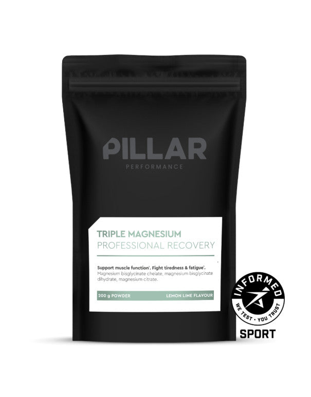 PILLAR PERFORMANCE - TRIPLE MAGNESIUM PROFESSIONAL RECOVERY 200g Lima Limón 200g