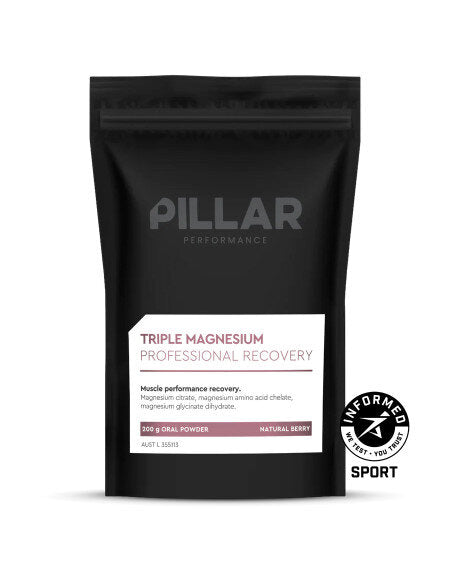 PILLAR PERFORMANCE - TRIPLE MAGNESIUM PROFESSIONAL RECOVERY 200g Frutos del bosque
