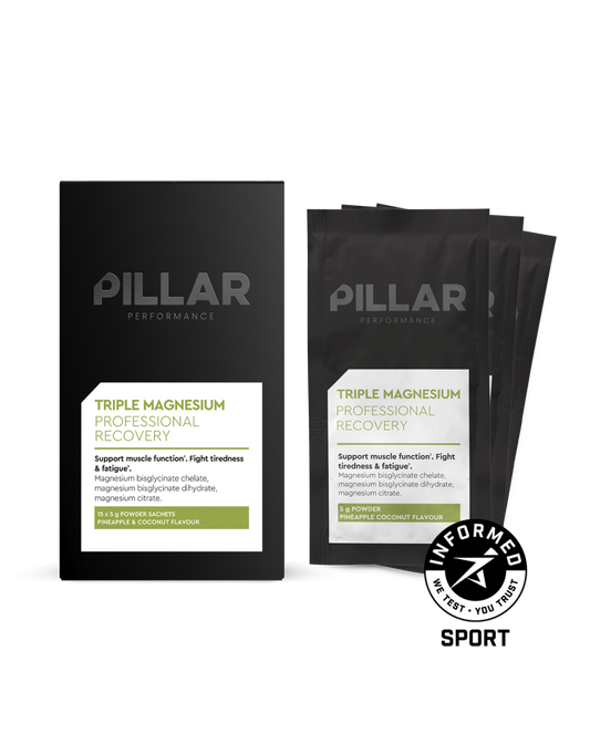 PILLAR PERFORMANCE- Recuperador Triple Magnesium monodosis 5g Piña-Coco