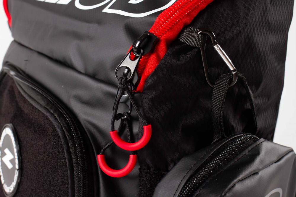 Z3ROD - Mochila de deporte - Negro y Rojo