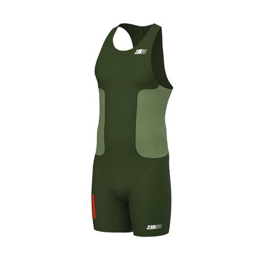ZEROD - RACER TRISUIT MAN - Cedar Green