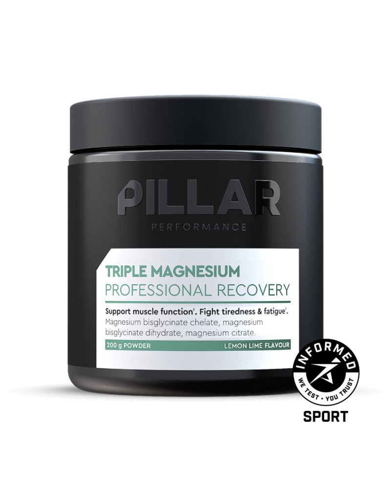PILLAR PERFORMANCE - TRIPLE MAGNESIUM PROFESSIONAL RECOVERY 200g Lima Limón 200g